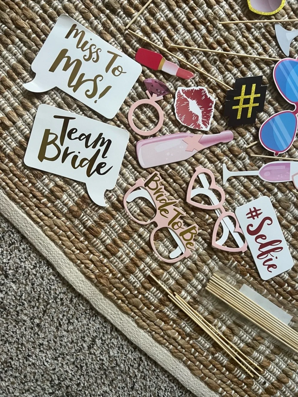 'Bride' Bachelorette Party Kit - I Do Crew Supplies bundle. Over $250 Value